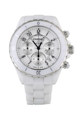 CHANEL J12 Blanche Chronographe