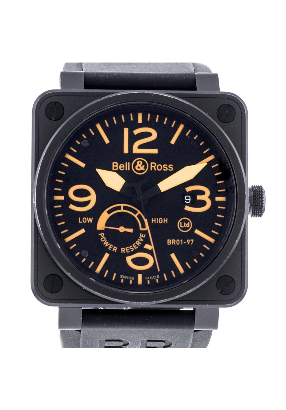 BELL & ROSS BR01-97 Power Reserve Orange