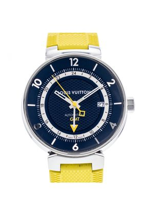 LOUIS VUITTON Tambour Moon Blue GMT
