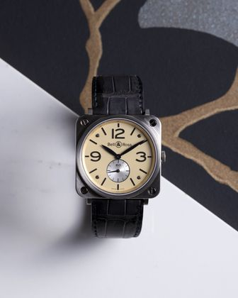 BELL & ROSS BRS White Gold