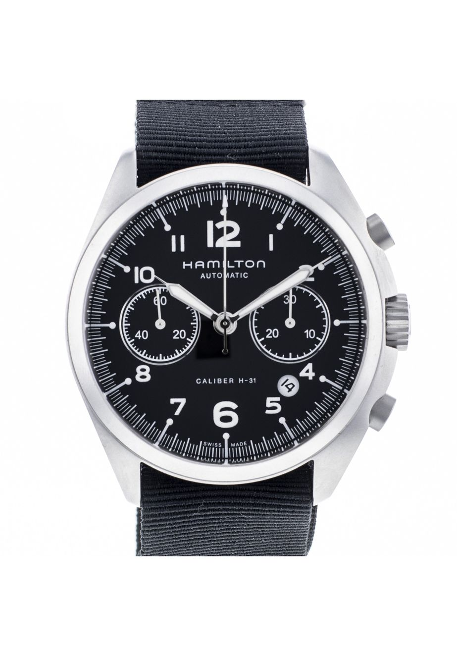 HAMILTON Khaki Aviation Pilot Pioneer Auto Chrono