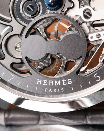HERMES Slim Squelette Lune