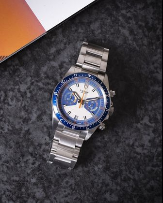 TUDOR Héritage Chrono Blue