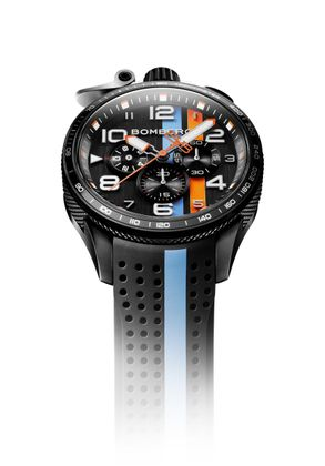 BOMBERG Bolt-68 Racing Light Blue Stripe
