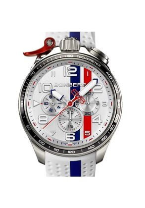 BOMBERG Bolt-68 Racing Navy Blue Stripe