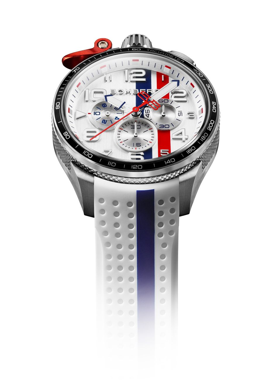 BOMBERG Bolt-68 Racing Navy Blue Stripe