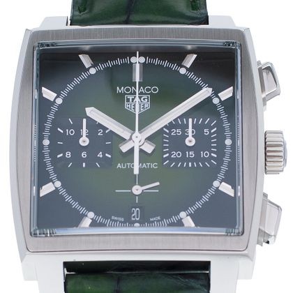 TAG HEUER Monaco Green Dial