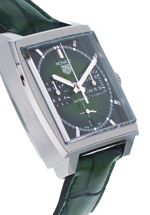 TAG HEUER Monaco Green Dial