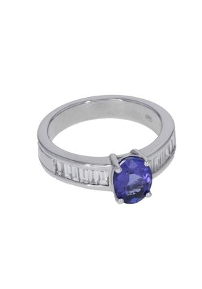 JOAILLERIE CRESUS Bague Composition Tanzanite et Diamants