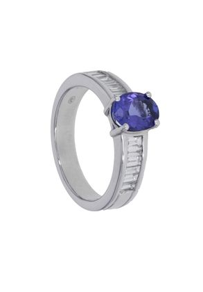 JOAILLERIE CRESUS Bague Composition Tanzanite et Diamants