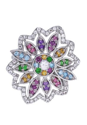 JOAILLERIE CRESUS Bague Composition Pierres Fines