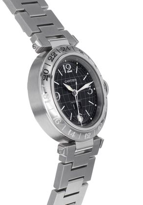 CARTIER Pasha Grande Date GMT