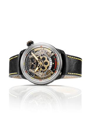 BOMBERG BB-01 Automatic Pistoleros Gold