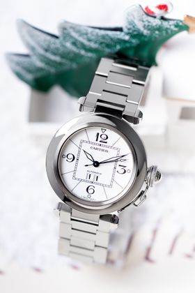 CARTIER Pasha C Grande Date