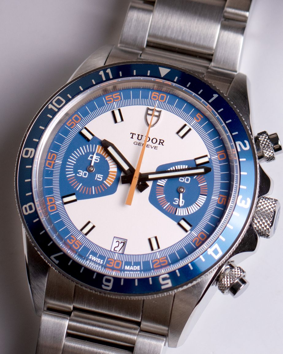 TUDOR Héritage 70330B Occasion Montre Chrono Acier Cresus