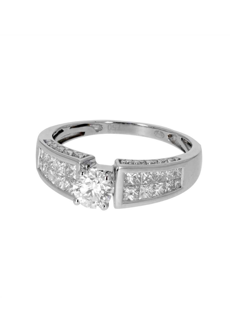 JOAILLERIE CRESUS Solitaire accompagné