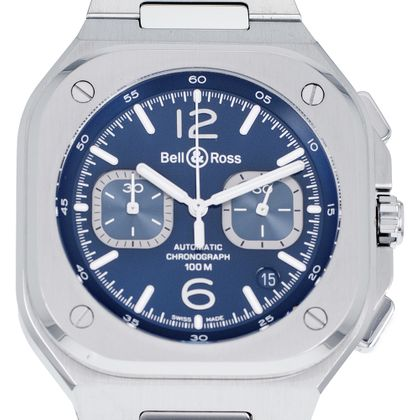 BELL & ROSS BR-05 Chrono Blue Steel