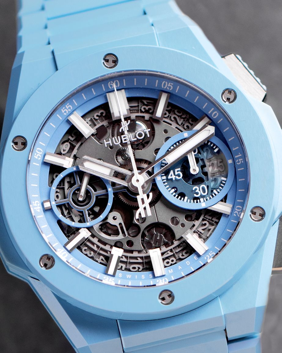 HUBLOT Big Bang Integrated Sky Blue Ceramic