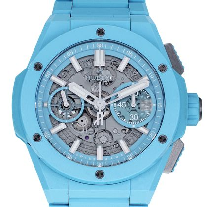 HUBLOT Big Bang Integrated Sky Blue Ceramic