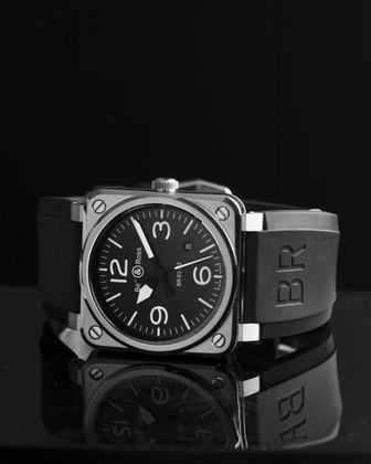 BELL & ROSS BR03-92 Black Steel