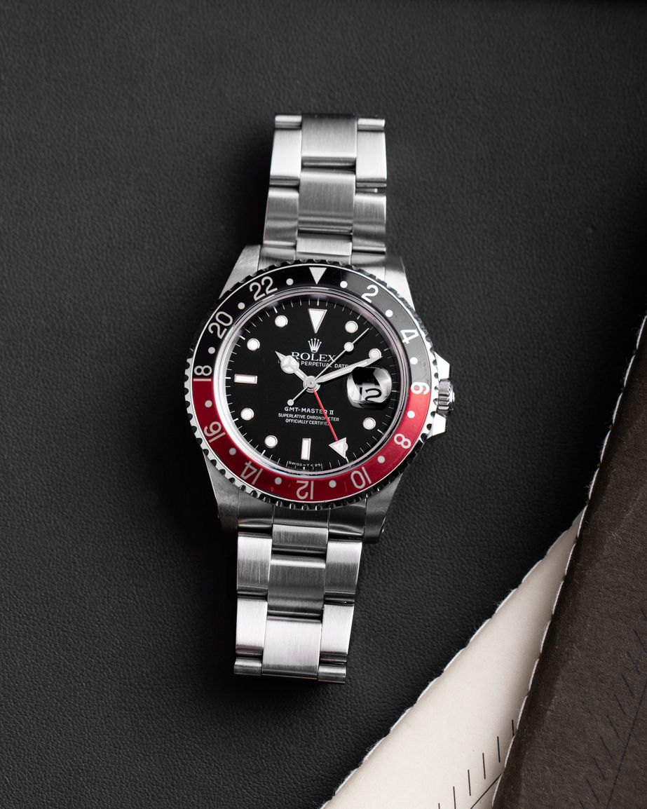 ROLEX GMT-Master 16710 Occasion Montre II Acier Cresus