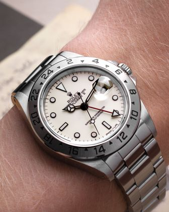 ROLEX Explorer II Cream Dial