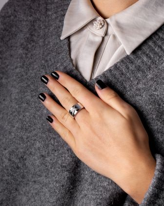 Bagues MAUBOUSSIN Etoile divine Bagues occasion Or Blanc Cresus