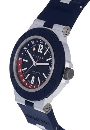 BULGARI Aluminium GMT