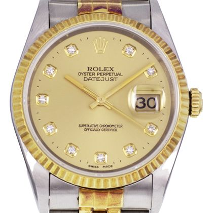 ROLEX DateJust Diamants