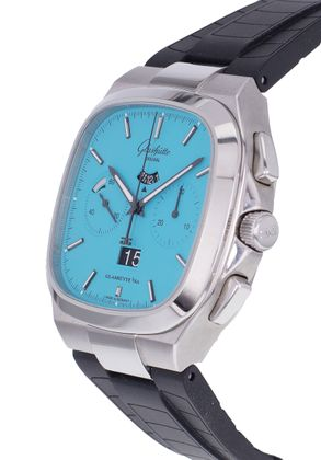 GLASHUTTE ORIGINAL Seventies Chronographe Date Panorama Disco Blue