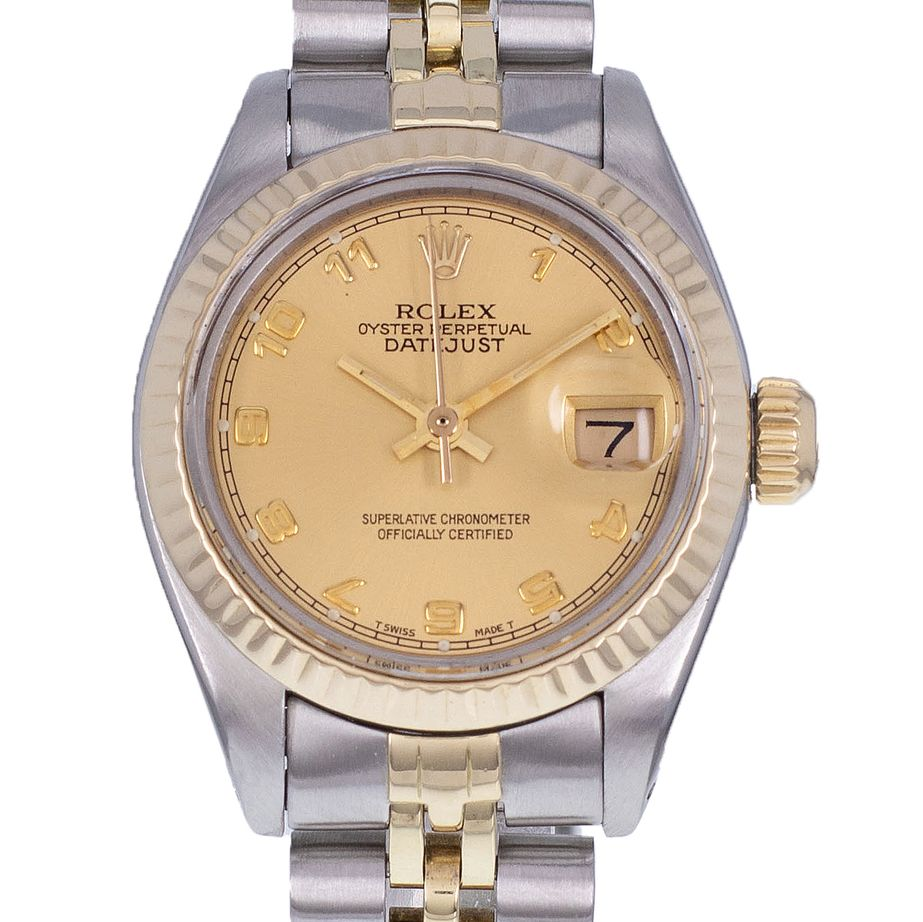 ROLEX DateJust 6917 Occasion Montre Lady Or Jaune 750/1000 et