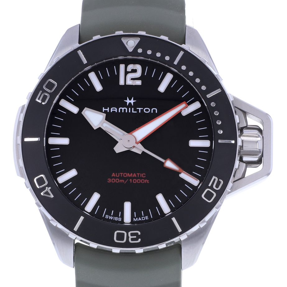 HAMILTON Khaki Navy Frogman