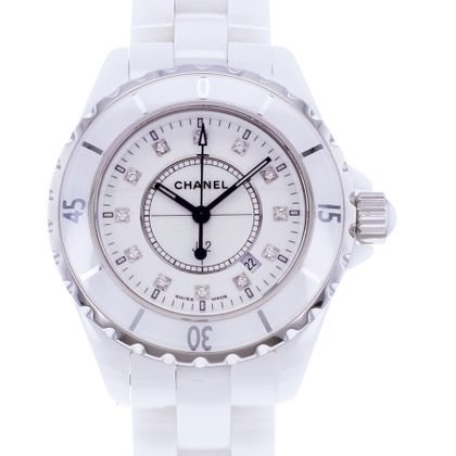 CHANEL J12 33 mm Index diamants