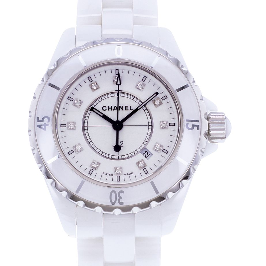 CHANEL J12 33 mm Index diamants