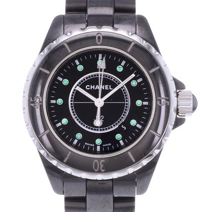 CHANEL J12 33 mm Emeraude