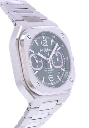 BELL & ROSS BR-05 Chrono Green Steel