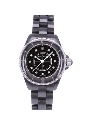 CHANEL J12 33 mm Index diamants