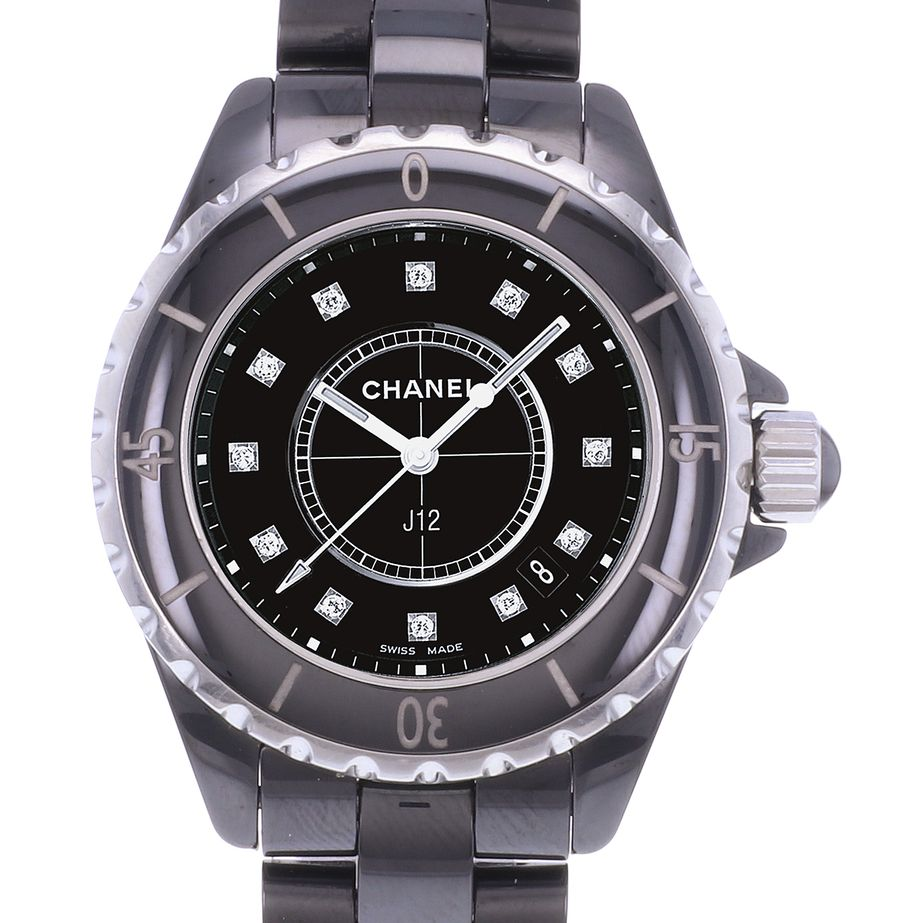 CHANEL J12 33 mm Index diamants