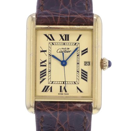 CARTIER Tank Must Vermeil XL
