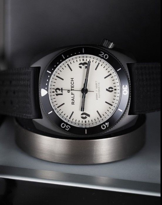 RALF TECH WRB Automatic Black Ecume