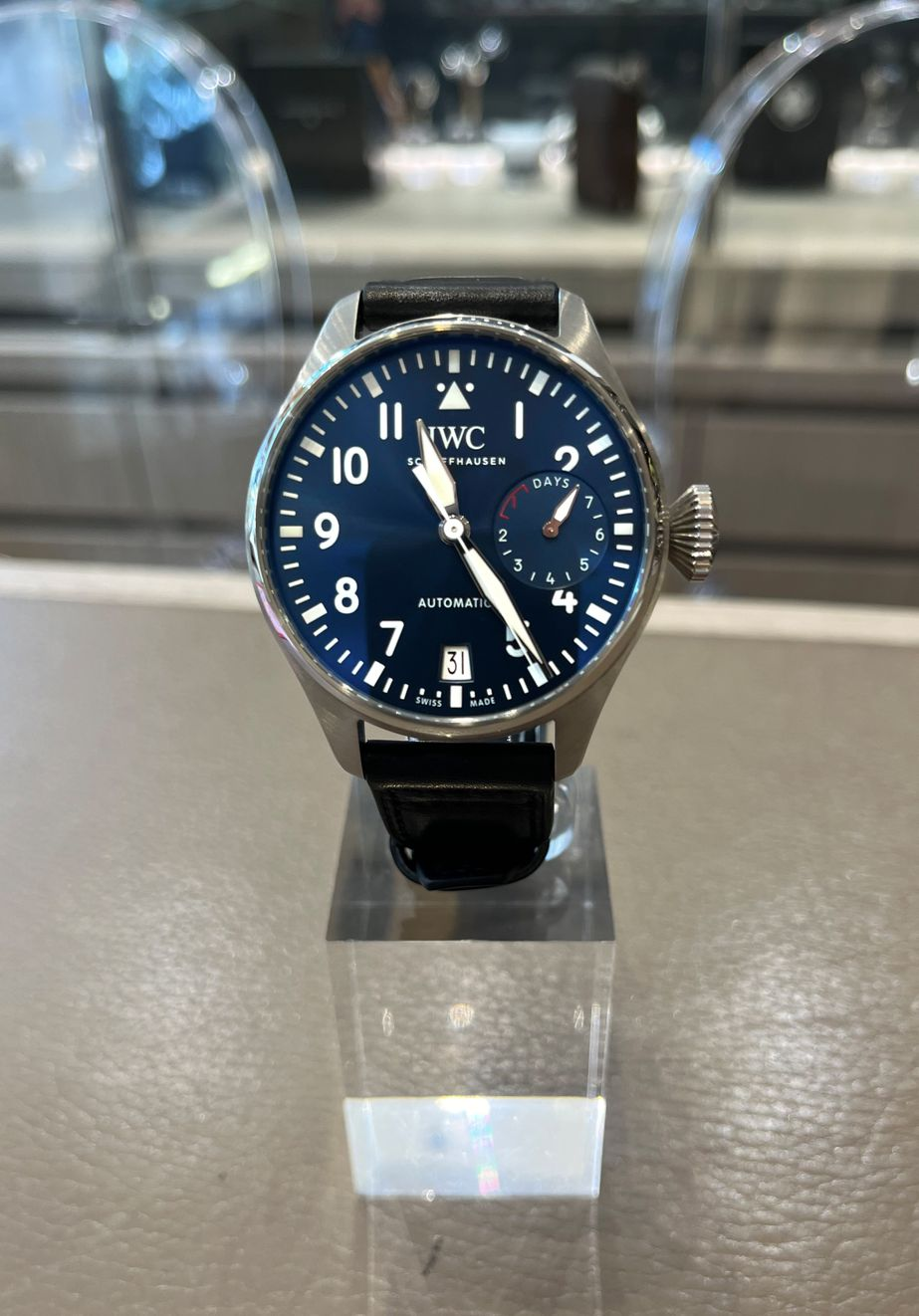 Oiritaly Montre Horloge Versus Versace Big Pilot Montre Iwc Homme