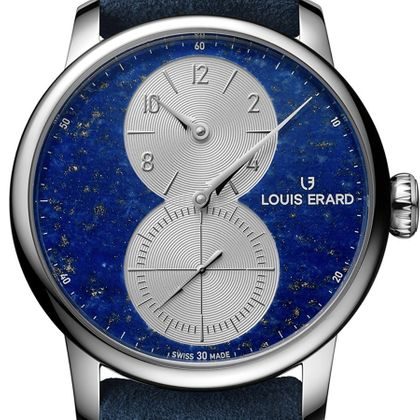 LOUIS ERARD Métiers d'Art Régulateur Lapis-Lazuli