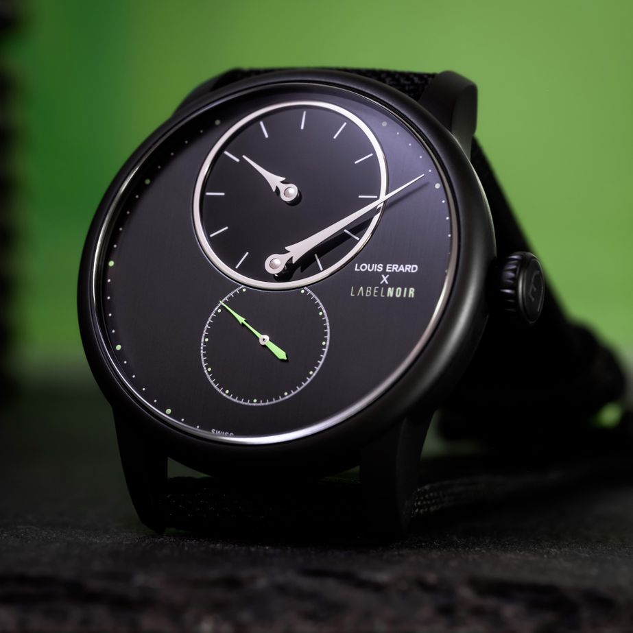 LOUIS ERARD Régulateur Louis Erard & Label Noir