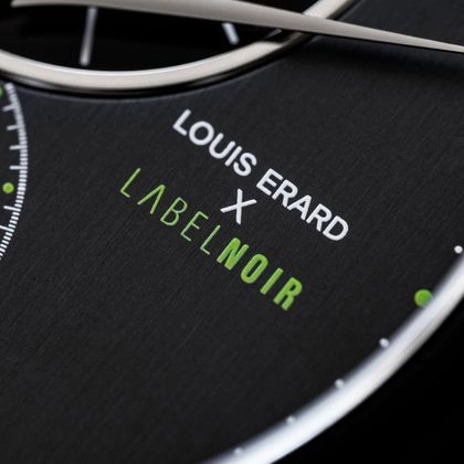 LOUIS ERARD Régulateur Louis Erard & Label Noir