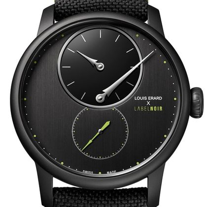 LOUIS ERARD Régulateur Louis Erard & Label Noir