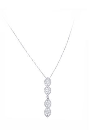 JOAILLERIE CRESUS Collier composition diamants XS