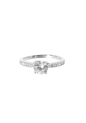 JOAILLERIE CRESUS Solitaire accompagné 0.81 ct