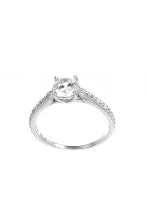 JOAILLERIE CRESUS Solitaire accompagné 0.82 ct