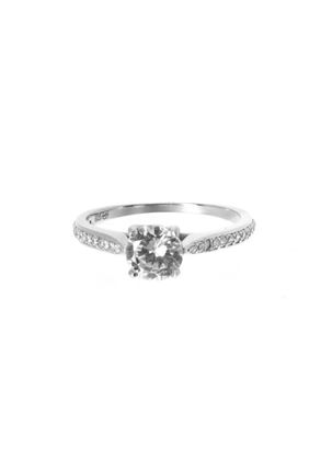 JOAILLERIE CRESUS Solitaire accompagné 1.08 cts