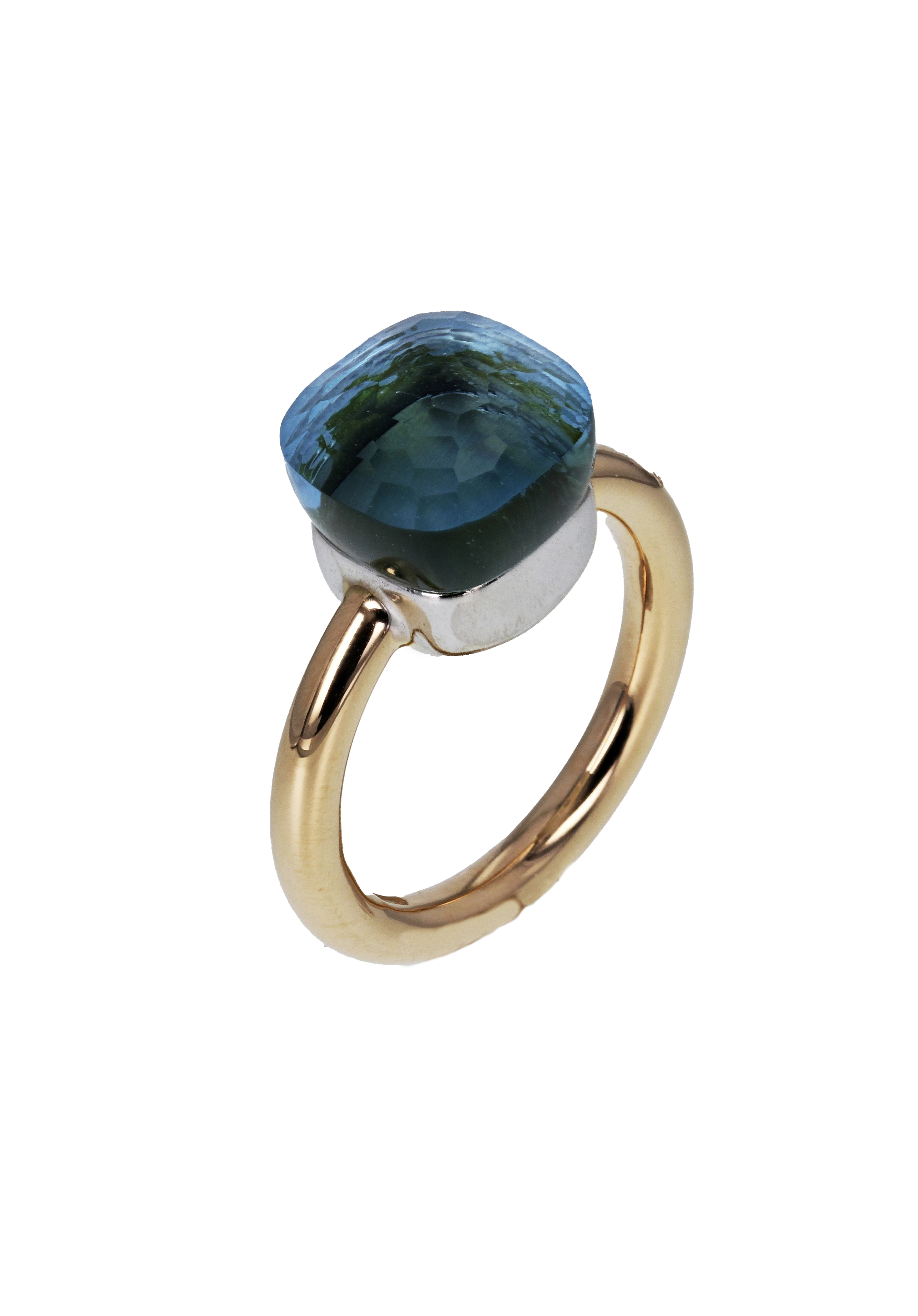 Bagues POMELLATO Nudo Bagues occasion Or Blanc, Or Rose Cresus